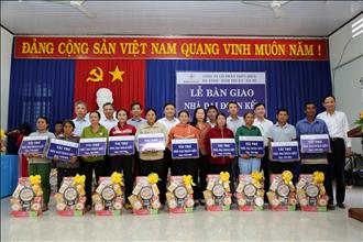EVNGENCO1 and DHD handed over 20 Great Solidarity houses in Ninh Son district, Ninh Thuan province