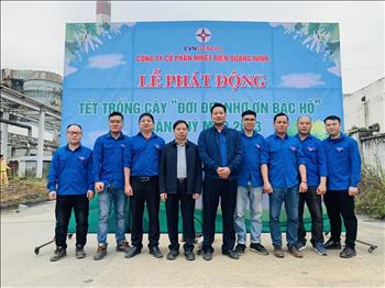 Tuổi trẻ Nhiệt điện Quảng Ninh tích cực xây dựng cảnh quan Xanh – Sạch – Đẹp – An toàn nơi làm việc